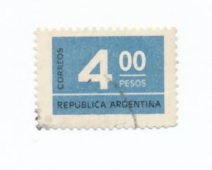 Argentina 1976 - Scott 1115 used - 4p, Numeral