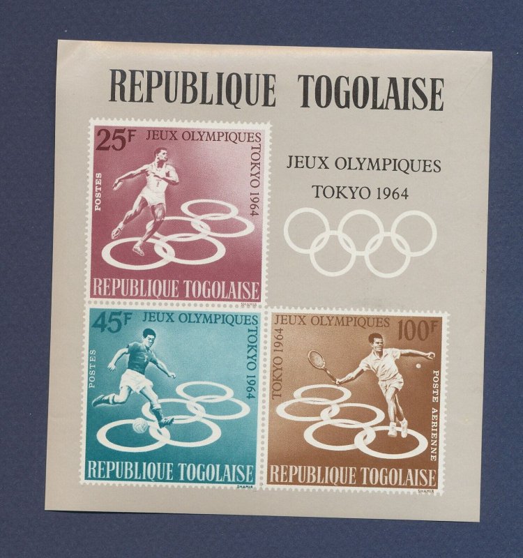 TOGO - Scott C53a - MNH S/S - Olympics 1964