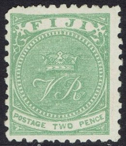 FIJI 1878 VR MONOGRAM 2D PERF 10