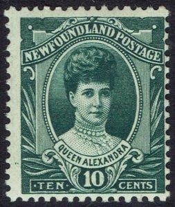 NEWFOUNDLAND 1911 CORONATION ISSUE 10C QUEEN ALEXANDRA