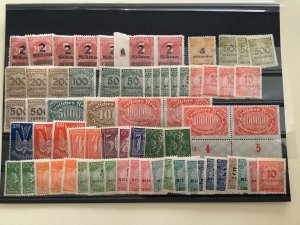 Germany The Weimar Republic mounted mint stamps Ref 50056 