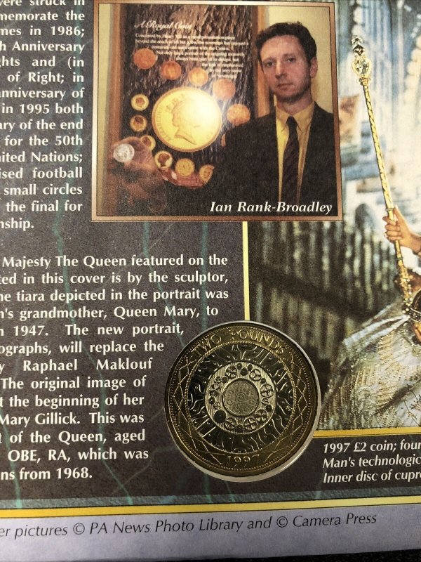 1997 New British £2 Coinage & First Day Cover