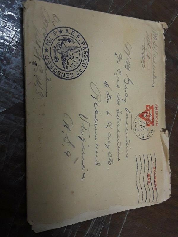 World War one -  3 Page Letter