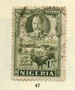 Nigeria 1930s Early Issue Fine Used 1S. NW-165586