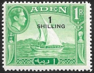 Aden Scott # 43 Mint MH. All Additional Items Ship Free.