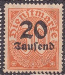 Germany O30 1923 MH