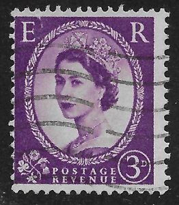 Great Britain #297 3p Queen Elizabeth II