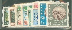 Iran #1200-8 Mint (NH) Single (Complete Set)