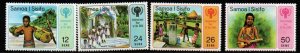 SAMOA SG536/9 1979 YEAR OF THE CHILD MNH