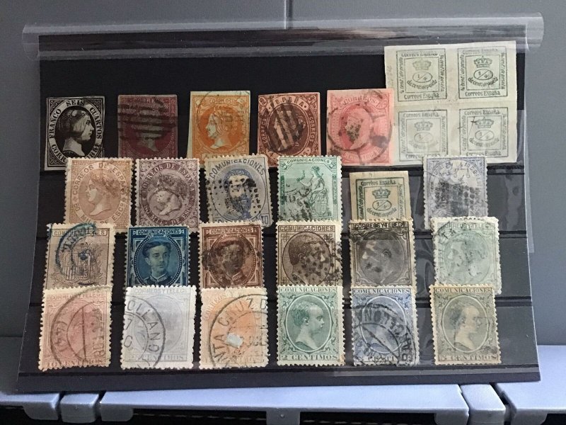 Spain 1851-1889  stamps R27589