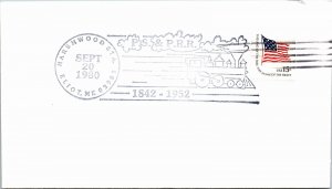 US SPECIAL PICTORIAL POSTMARK COVER P.S. & PENNSYLVANIA RAILROAD 100 YEARS (2)