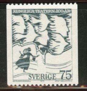 SWEDEN Scott 992 MH*  1973 stamp