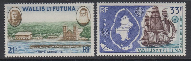 Wallis & Futuna Islands, Scott C13-C14, MLH