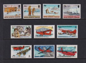 British Antarctic Territory - #214-223 Mint, NH - 2 sets, cat. $ 25.85