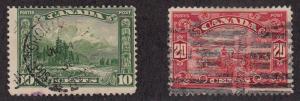 Canada - 1928-29 - SC 155,157 - Used