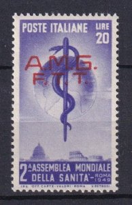 1949 - ITALY - TRIESTE Zone A - Sc#49 - MNH**