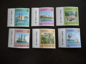 Stamps - Jersey - Scott# 236-241 - Mint Never Hinged Set of 6 Stamps