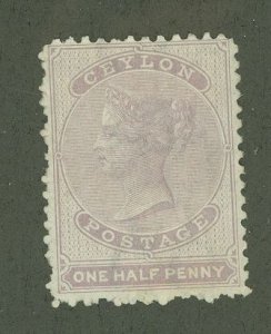 Ceylon #45 Unused Single