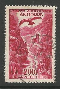 FR. ANDORRA C3 USED EAST BRANCH OF THE VALIRA RIVER 1955
