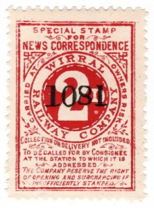 (I.B) Wirral Railway : News Correspondence 2d 