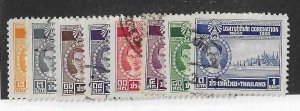 Thailand Sc #275-282  set of 8  used VF