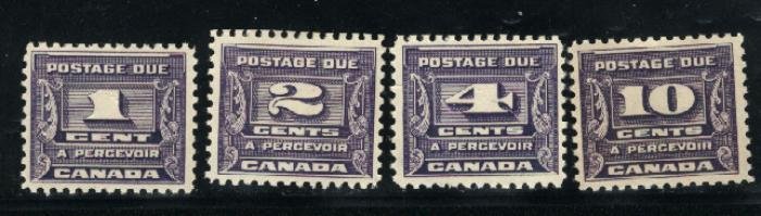 C J11-14  Mint Complete Set VF 1933-34 PD  CV($165.00)