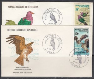 New Caledonia Scott C70-1 FDC - 1970 Bird Issue