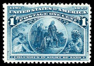 U.S. COLUMBIAN ISSUE 230  Mint (ID # 78380)