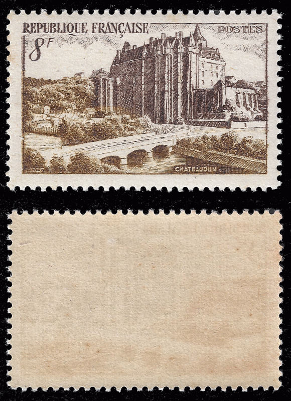 France 1950 Sc 640 MNH VF Chateaudun