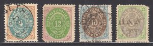Danish West indies #8, #10a Used #11 MINT and #18 Used CDS with no faults.