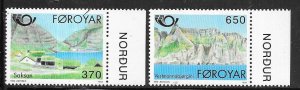 Faroe  Islands #226-227   (MNH) CV$2.75