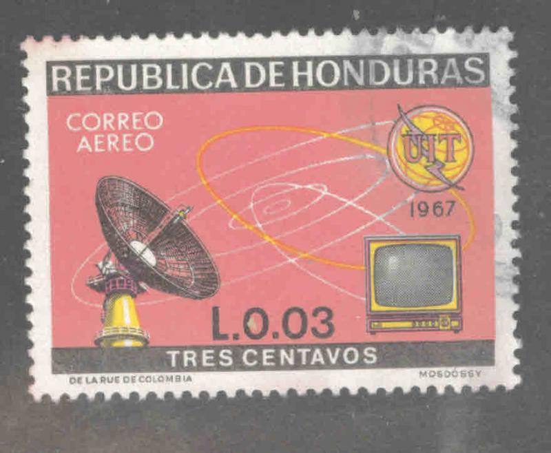 Honduras  Scott C438 Used airmail stamp