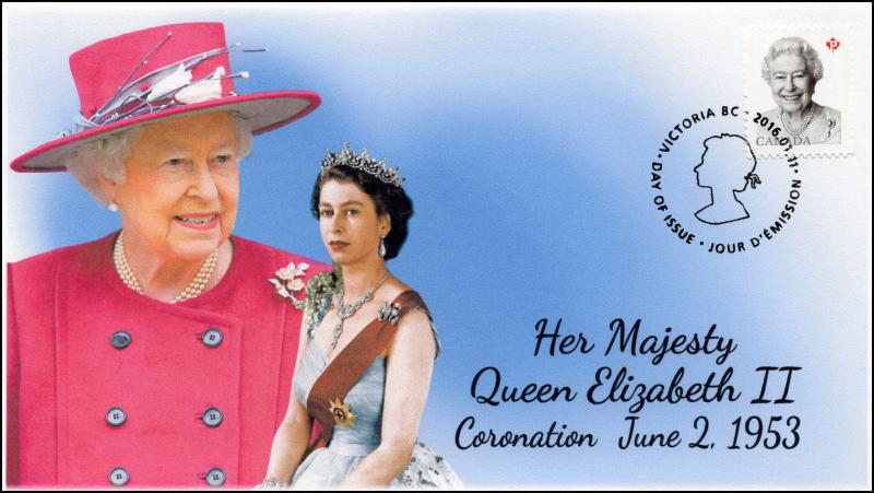 2016, Canada FDC, Queen Elizabeth II, Birthday, 16-012