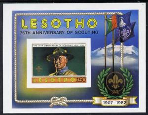 Lesotho 1982 75th Anniversary of Scouting (Baden Powell) ...