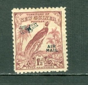 NEW GUINEA 1932 BIRDS-AIR  #C30 MINT NO THINS...$2.00