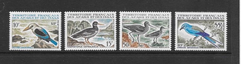 BIRDS - AFARS & ISSAS #310-13  MNH