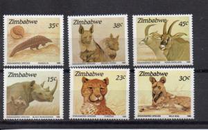 Zimbabwe 594-599 MNH