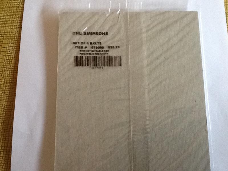 # 4399  The Simpsons: Set of 4 Complete Booklets