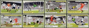 Jersey 2022 MNH Stamps Scott 2502-2509 Sport Football Soccer FA Final Cup