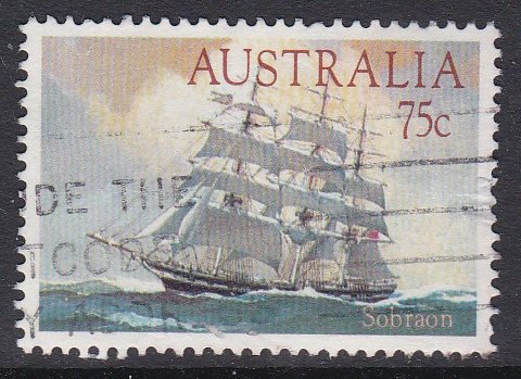 Australia #896 F-VF Used Clipper ship Sobraon