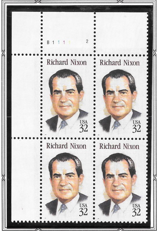 #2955 MNH Plate Block