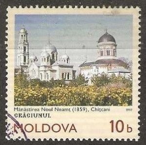 Moldova, Scott # 247  used.    Buildings.  1997.  (M40)