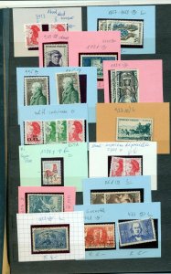 France Mid Period Used Mixture(Appx 230 Items) (Tro 503)