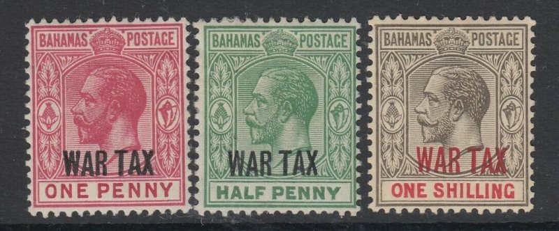 Bahamas, Scott MR6-MR8 (SG 96-97, 99), MHR 