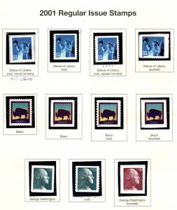 US 3451  MNH page of 11 diff