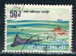 Vietnam South; 1972: Sc. # 410: Used Single Stamp