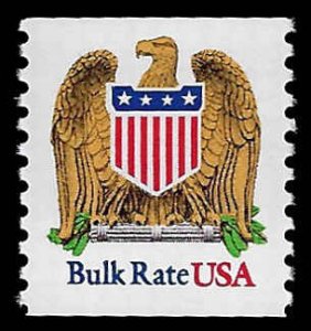 U.S. #2602 MNH - Bulk Rate; Golden eagle & shield with red USA (1991)