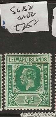 LEEWARD ISLANDS   SG82   KGV  1/2D  MOG    P0315A H