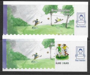 Aland 266a MNH bklt x 2, vf see desc. 2020 CV $30.00