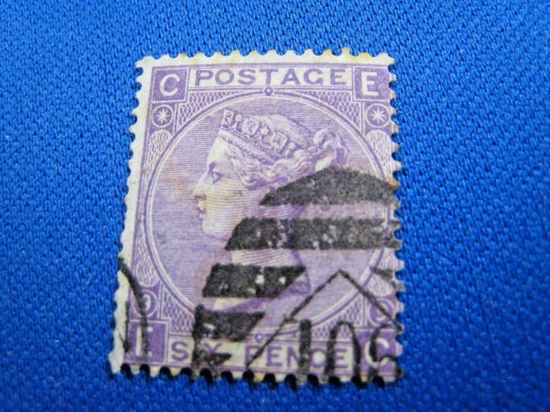 GREAT BRITAIN  -  SCOTT #51  -  Used      (brig)